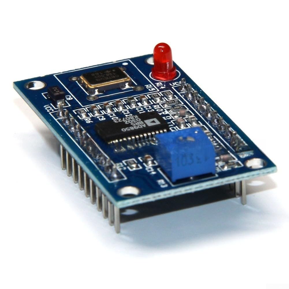 AD9851 DDS Signal Generator für 0-70MHz mit Sinus- und Rechteckwelle, 180MHz Takt, einstellbarer Tastgrad, für Elektronik Tests und Messungen