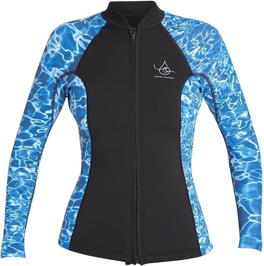 XCEL Womens Water Inspired Axis 2/1mm Long Sleeve Front Zip Wetsuit Jacket