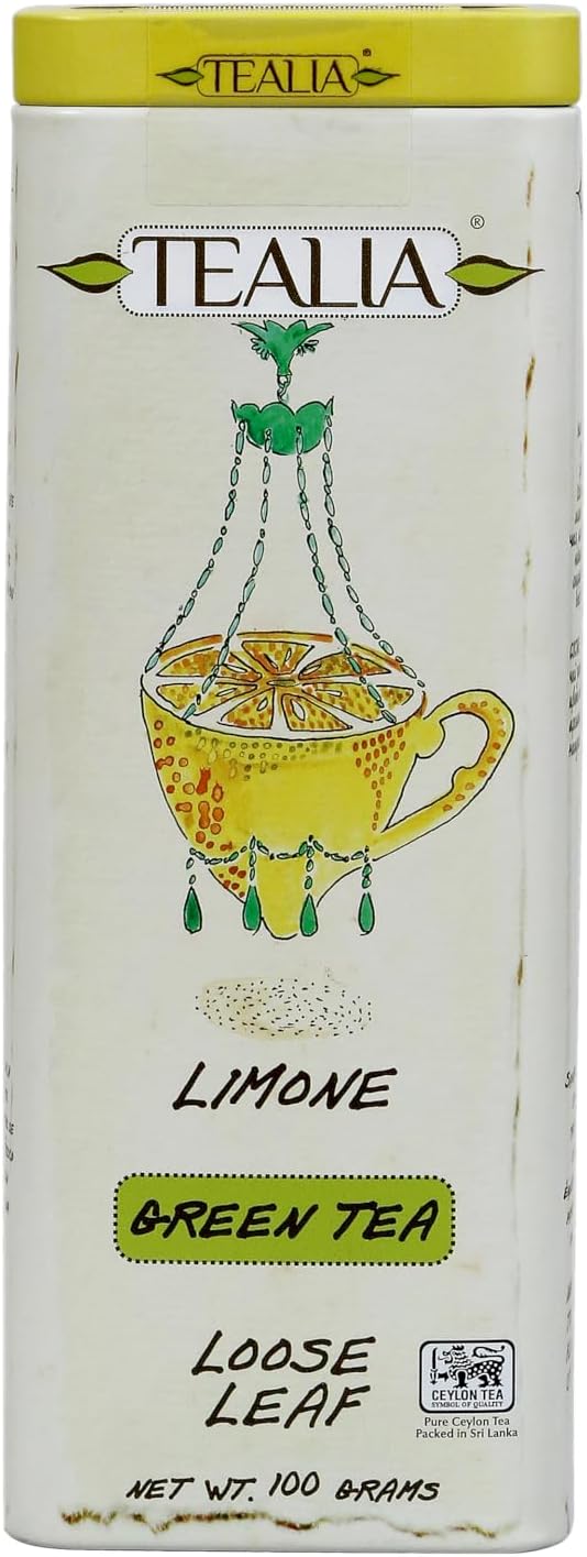 TEALIA Limone Loose Leaf Tea, 100g