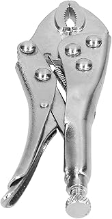 Vice Grips, Round Mouth Pliers Multifunctional Laborâ€‘Saving Adjustable Screws Design SKâ€‘128â€‘5 for Clamping for Twisting for Turning