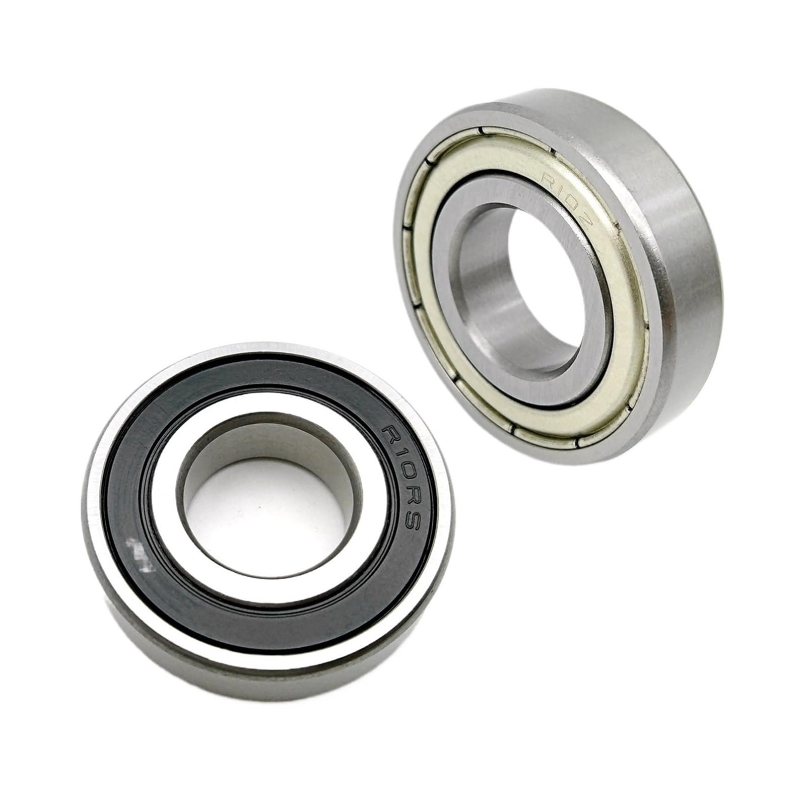 Compatible con rodamientos MOCHU R10, R10ZZ, R10Z, R10RS, R10-2RS, 5/8 x 1-3/8 x 11/32 pulgadas, rodamientos de bolas de una sola hilera, rodamientos de bolas de ranura profunda