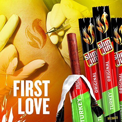 Slim Jim Turkey, Original, 24 Count per pack, 23.28 Oz