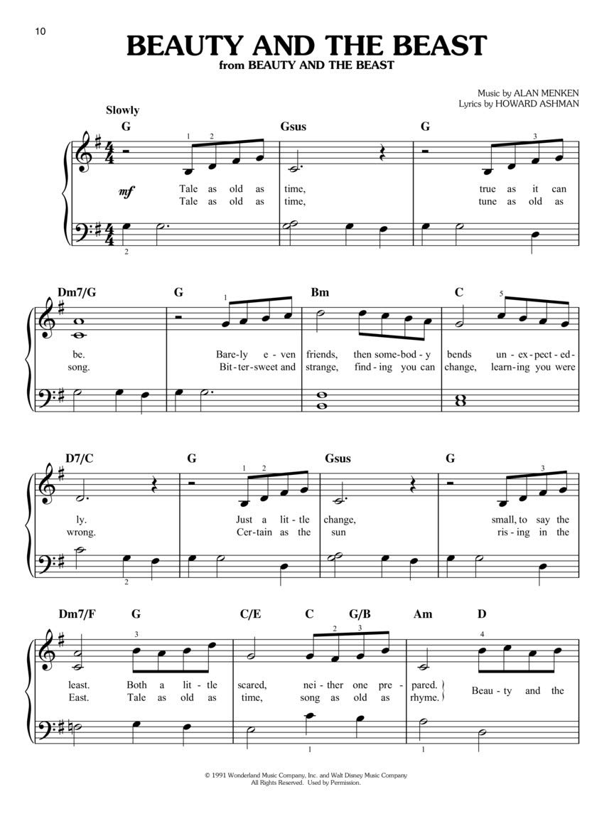 First 50 Disney Songs You Should Play on the Piano | Easy Piano Songbook with Classic and Modern Disney Hits Including Beauty and the Beast, Let It Go, A Whole New World and More - Image 6