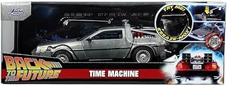 バック・トゥー・ザ・フューチャー パート1 ジャダトイズ メタルズ 1/24 スケール ダイキャストカー タイムマシン デロリアン