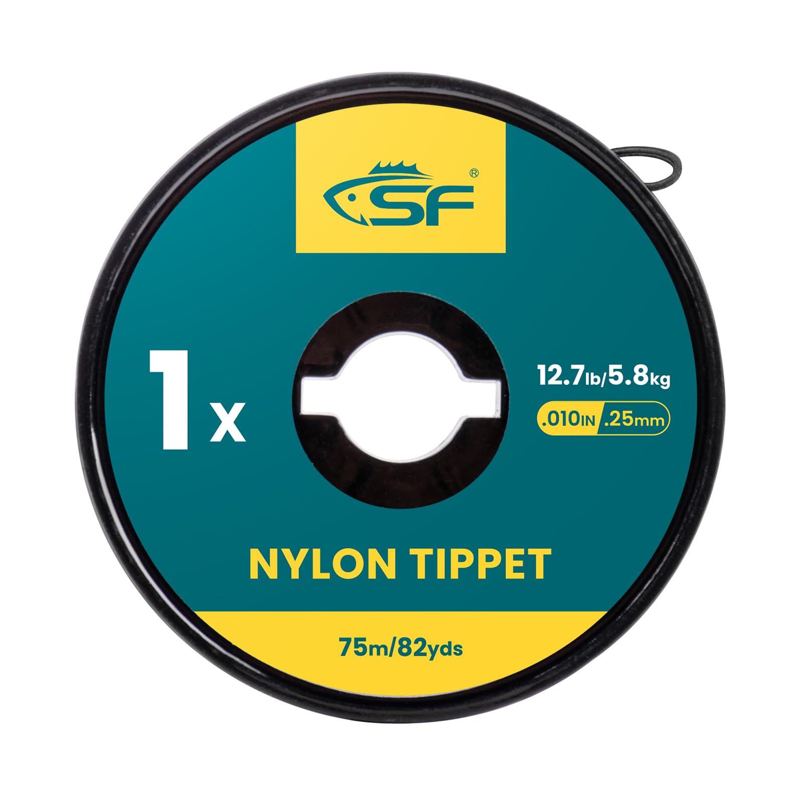SF Clear Nylon Tippet Line with Holder Fly Fishing Tippets Leaders Trout 0X 1X 2X 3X 4X 5X 6X 7X