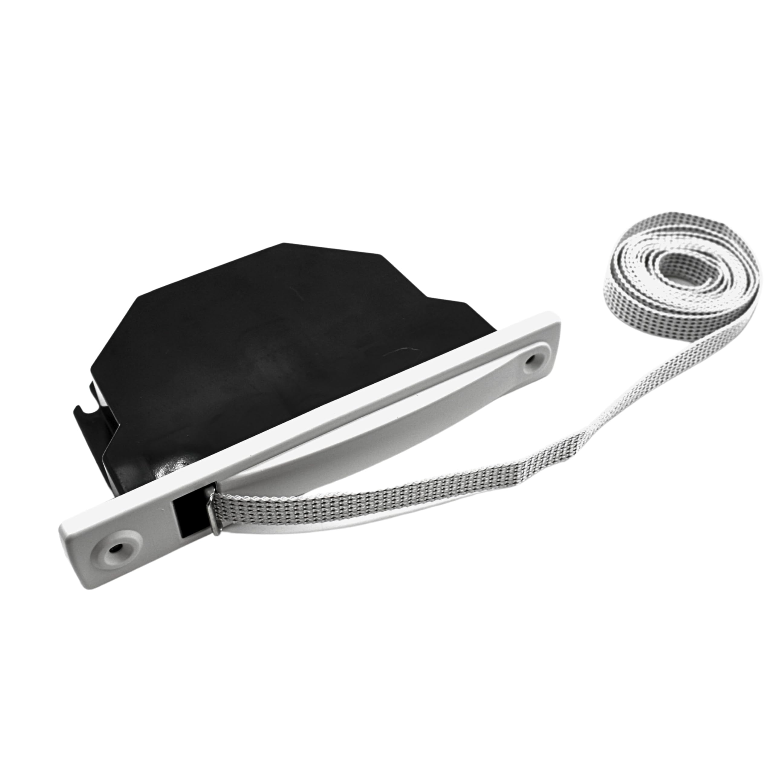 DOJA Barcelona | Recessed Roller Blind Winder | 20 mm | Recessed Roller Blind Winder | White | Polyamide Cover | Spare Parts for Roller Shutter Rope, Easy to Assemble