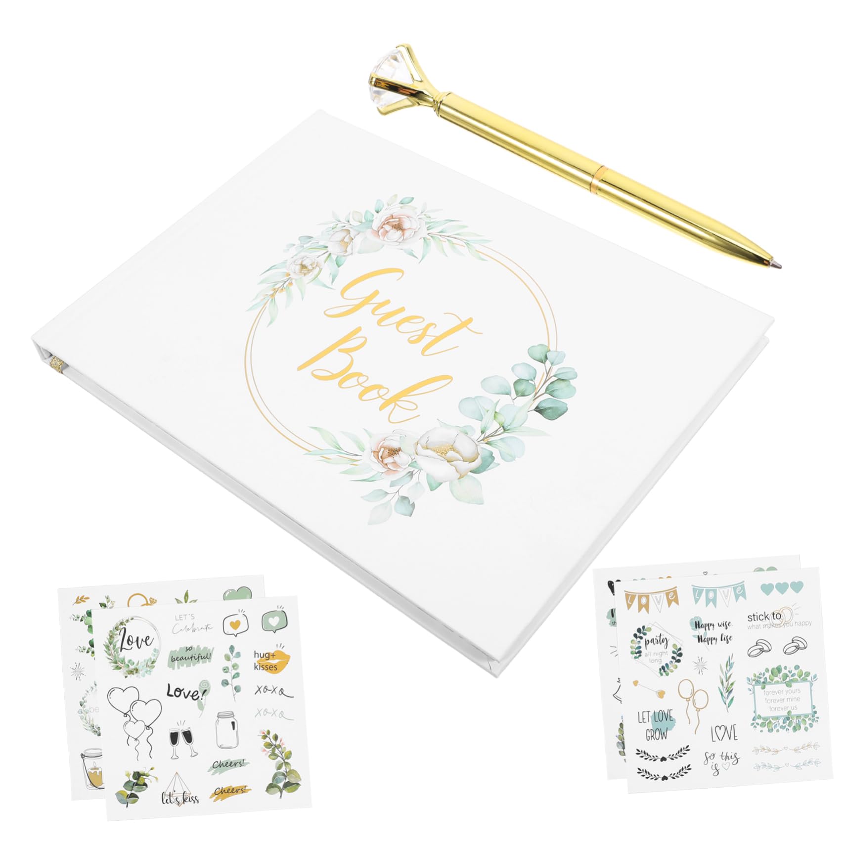 Libro Dei Ospiti Matrimonio Album Ritaglio Libro Delle Firme Per Ricevimenti Elegante Dei Ospiti Per Fidanzamenti e Matrimoni
