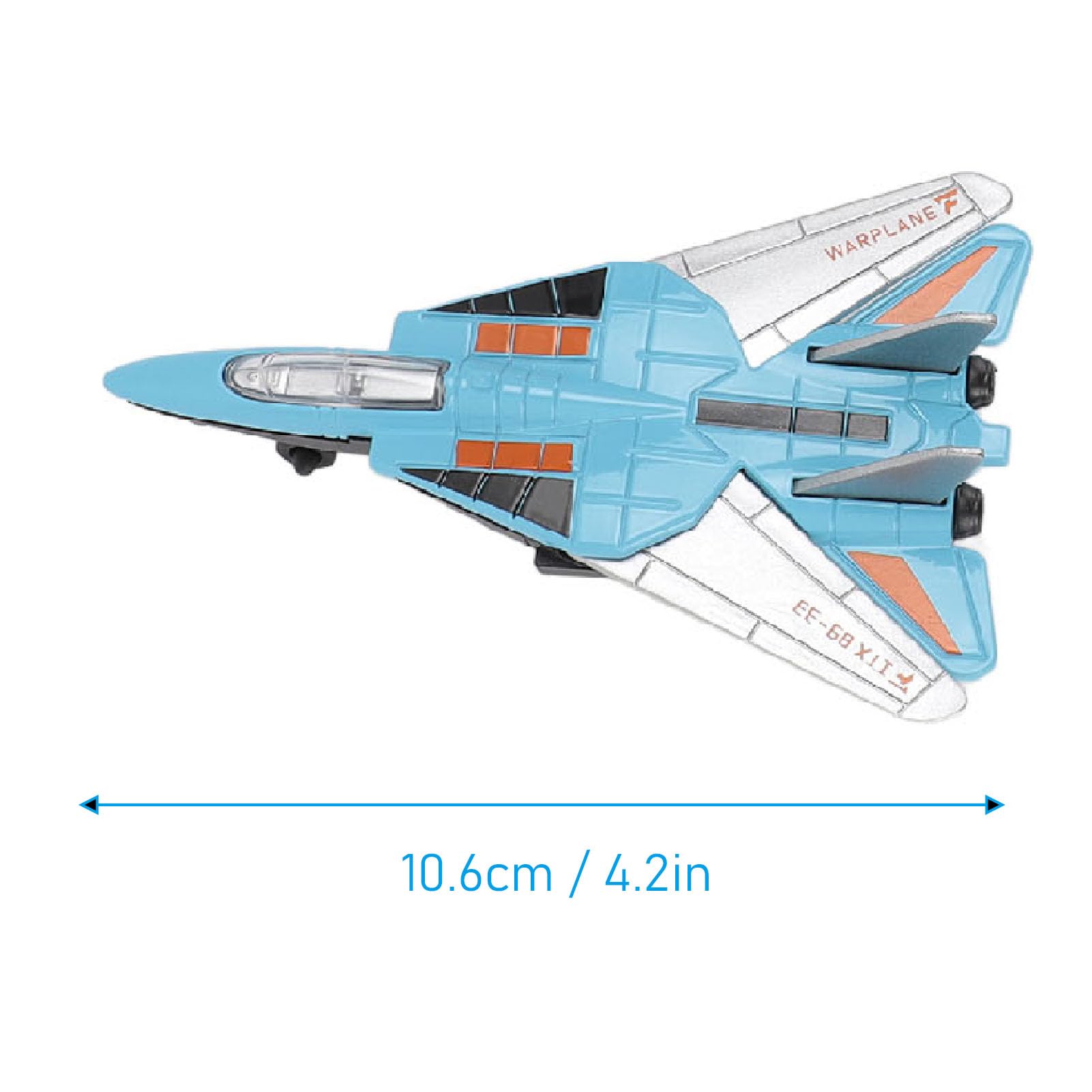 Pilipane Modello da combattimento Lifelese squisito Jet Modello interattivo Fun Fun Airplane Aereo Metal Airplane Statue per bambini piccoli