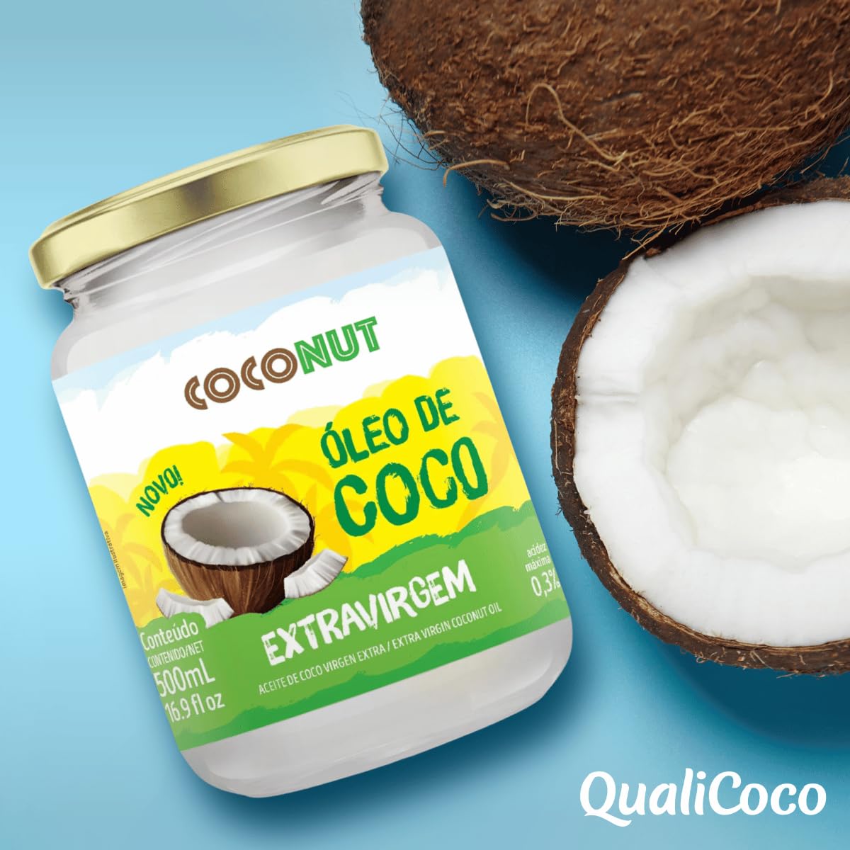 CocoNut Óleo De Coco Extra Virgem 500Ml | Amazon.com.br