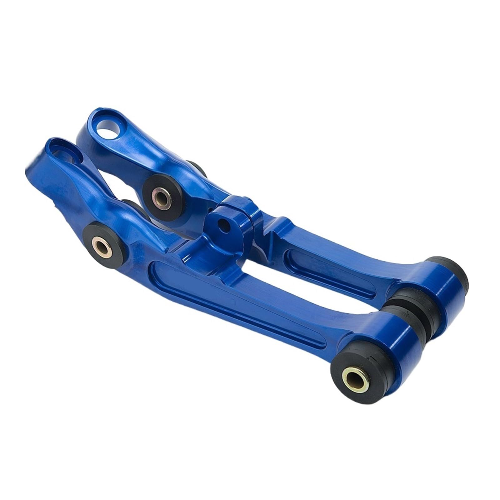 Front Lower Control Arm Compatible For Nissan 350Z 2D 3.5L CNC Billet Upgrade bushing Blue/Silver/Golden EP-BB09N350Z(Blue)