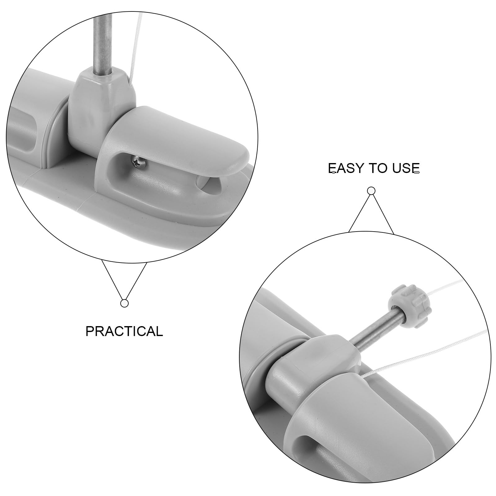 Gatuida 2 Stück-Pack Kajakpaddelhalter für Aufblasbare Boote, 10 Mm | Aluminiumlegierung und Pvc, Vorgebohrt, Schnelle Montage, für Schlauchboote und Dinghys
