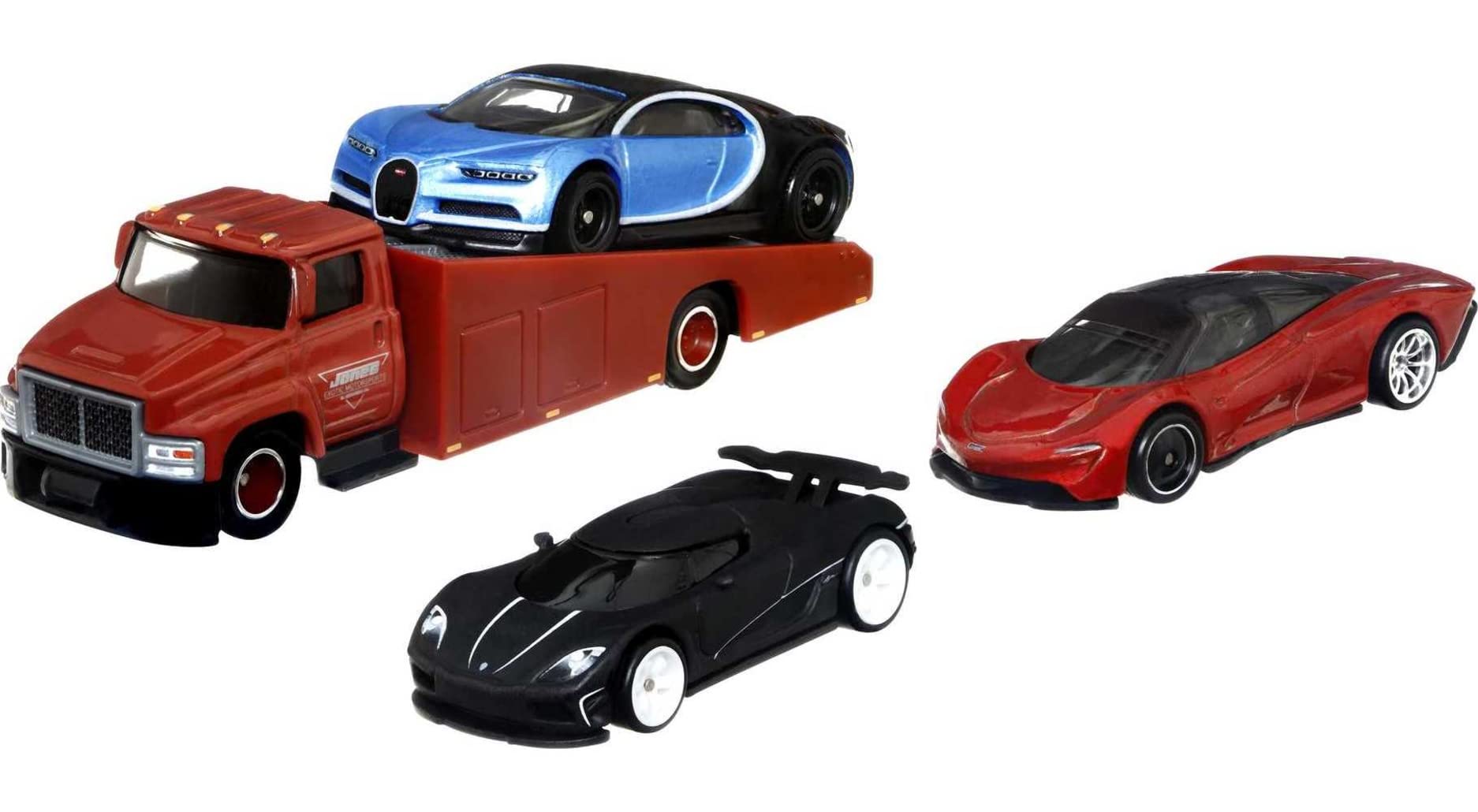 Mattel Hyper Cars | Hot Wheels Premium HCR54 | Zestaw kolekcjonerski 4 części