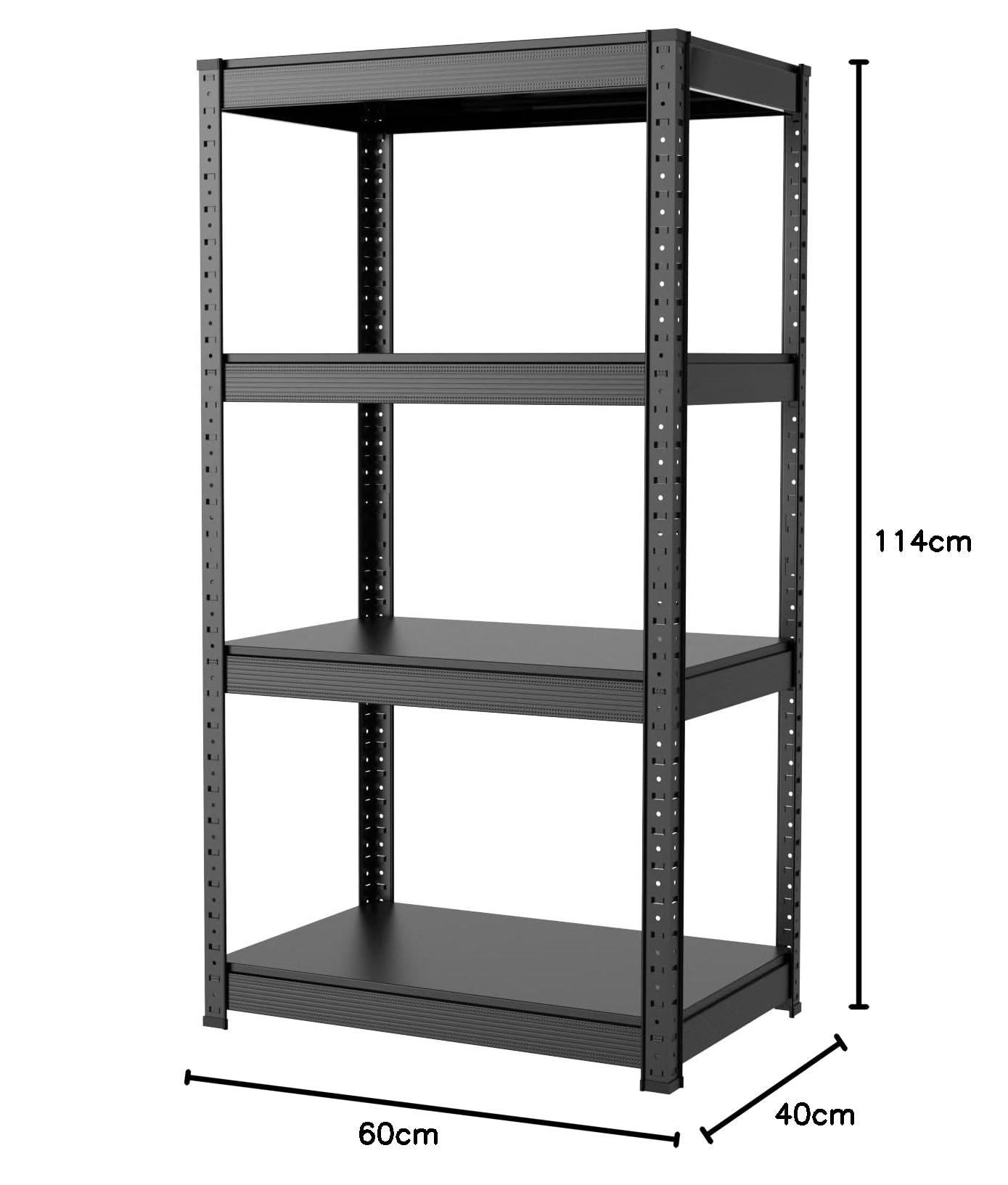 Amazon｜Umimileラック スチールラック 幅60cm 4段 耐荷重120kg