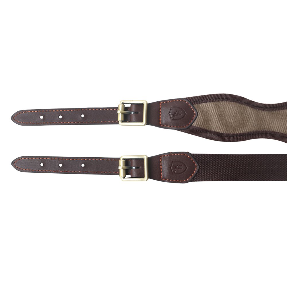 Élingue QD à 2 points - VVIKIZY - Nylon Noir - Réglage rapide