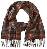 Phenix Men's Plaid Cashmere Scarf