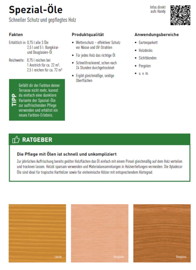 Xyladecor Bangkiraiöl 5L
