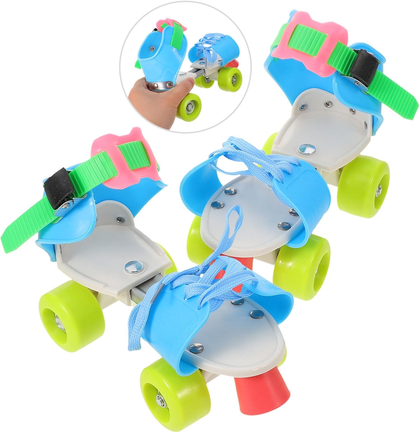 Versatile Wheel Skates for Women Girls Adjustable Outdoor Indoor Roller Skates
