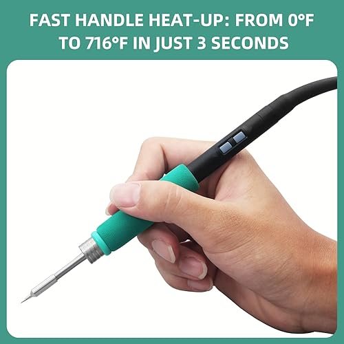 Vista 14 de HengTianMei SUGON A9 245 Mango de soldadura para estación de soldadura de precisión A9