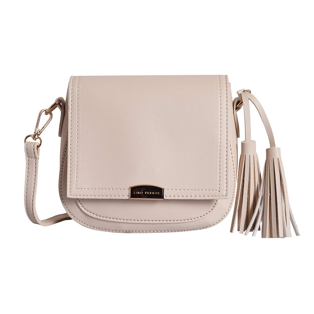 Lino Perros women green coloured sling bag (OFFWHITE) (B08WK87DC5) Amazon Price History, Amazon Price Tracker