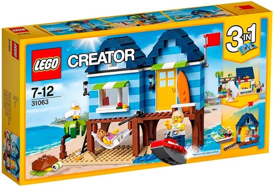 Amazon.co.jp: レゴ(LEGO) クリエイター ビーチサイド 31063 : おもちゃ