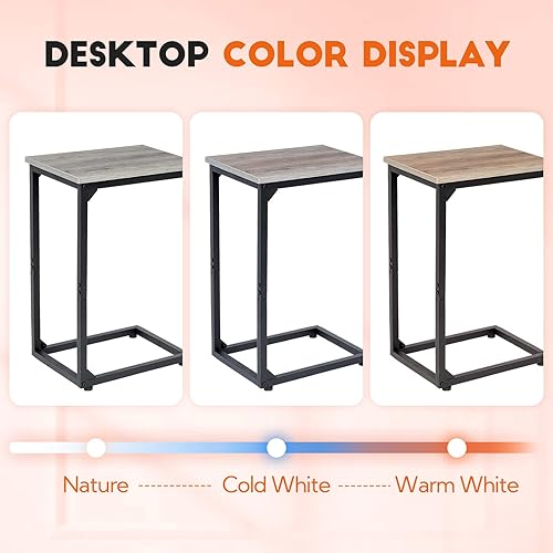 Miniatura 9 de AMHANCIBLE Portaequipajes, juego de 2 soportes plegables para maletas, mesa auxiliar en forma de C