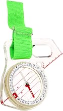 HEMOTON Directional Thumb Compass Portable Small Navigation Tool with Fast Needle Reset for Hiking Backpacking Outdoor Orienteering and Map Reading