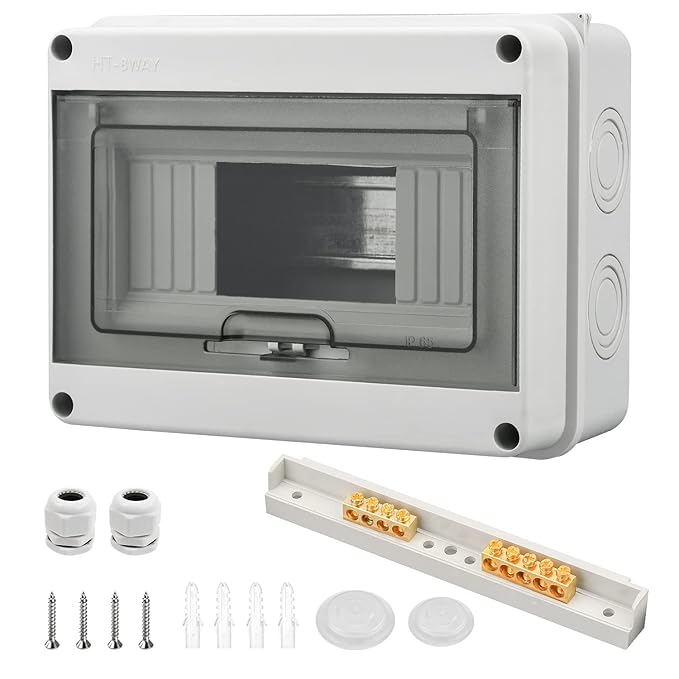 Quadro Elettrico Esterno, Centralino 8 Moduli, Cassetta Elettrica