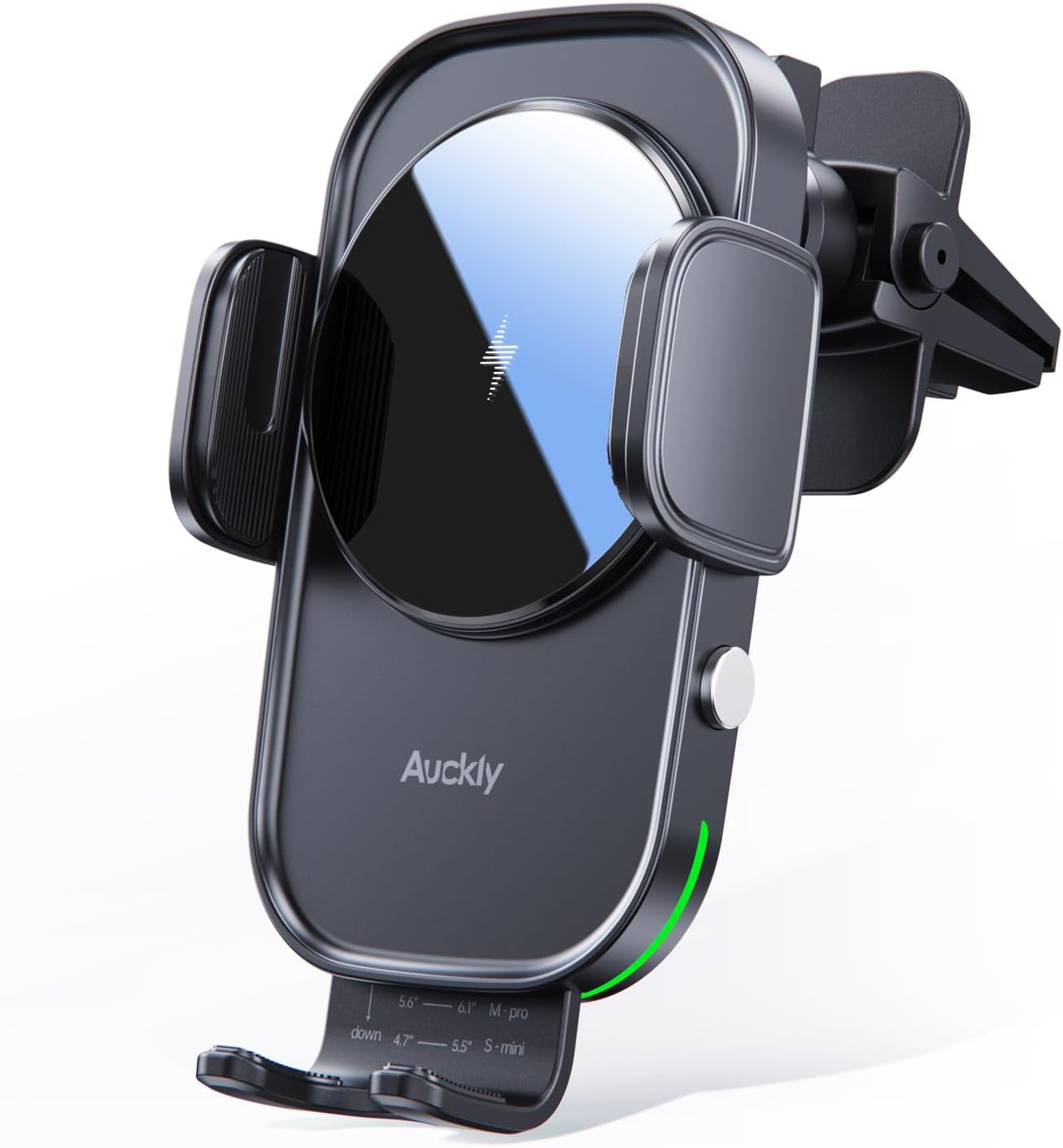 MOKPR Supporto Telefono Auto Con Caricatore Wireless 15W E Bloccaggio Automatico - Foto 5