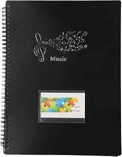 Piano for score Holder, 40 Sheets Black, Organizer for School