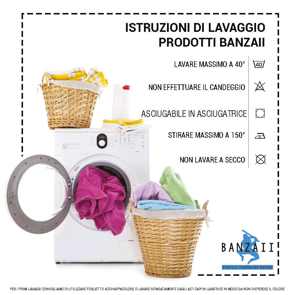 Banzaii Universal Elastischer Sofabezug, Sofabezug mit Armlehnen - 3 Sitzer Milchig Weiß - Hergestellt in Italien