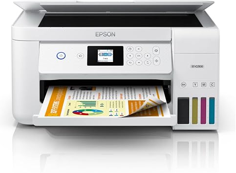 Epson Workforce ST-C2100 Wireless Inkjet Multifunction Printer - Color