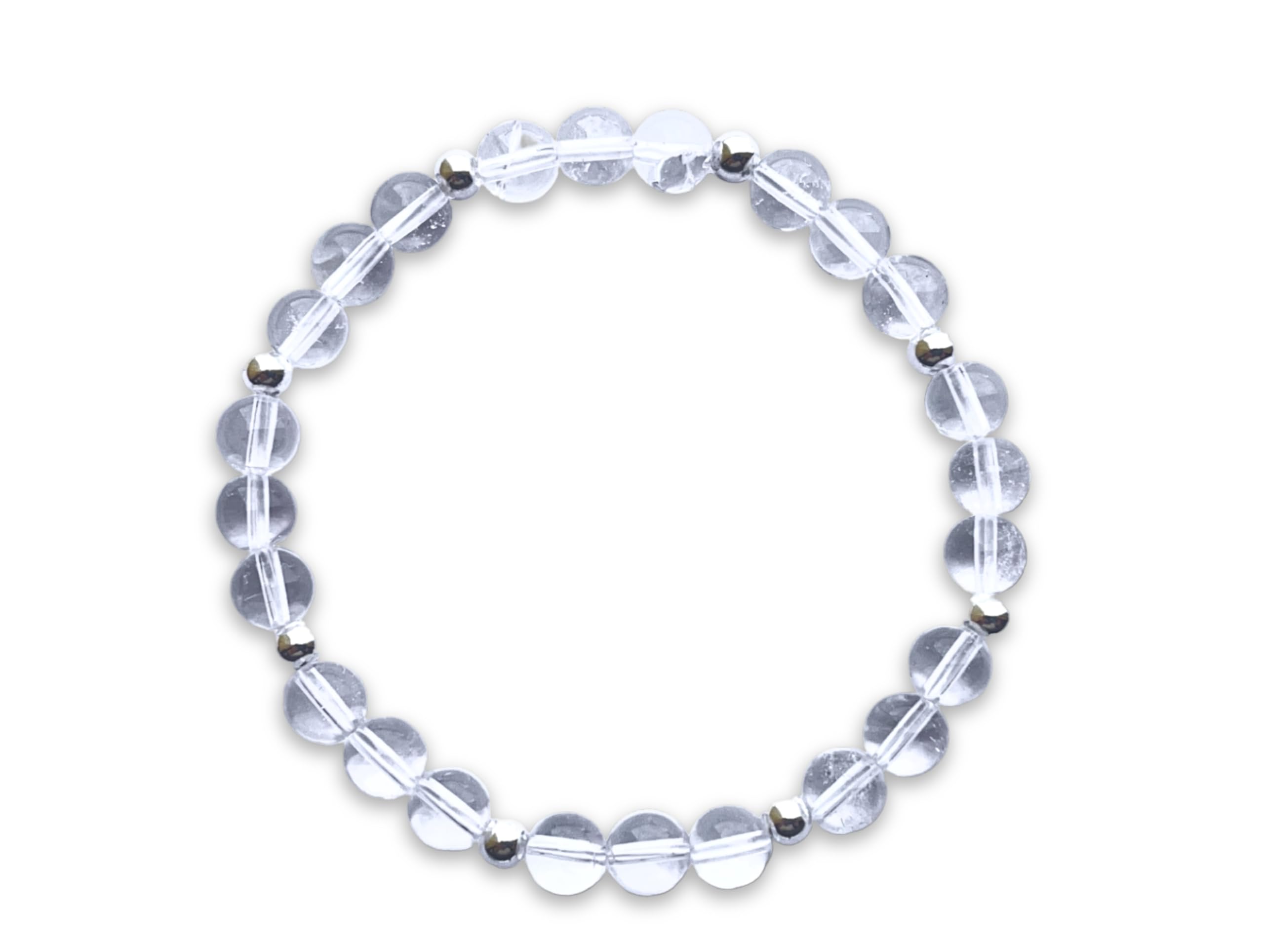 Spirituelles Armband Edelsteinperlen 6mm kombiniert Edelstahl 4mm Silber Gold Roségold- personalisierbar Handmade