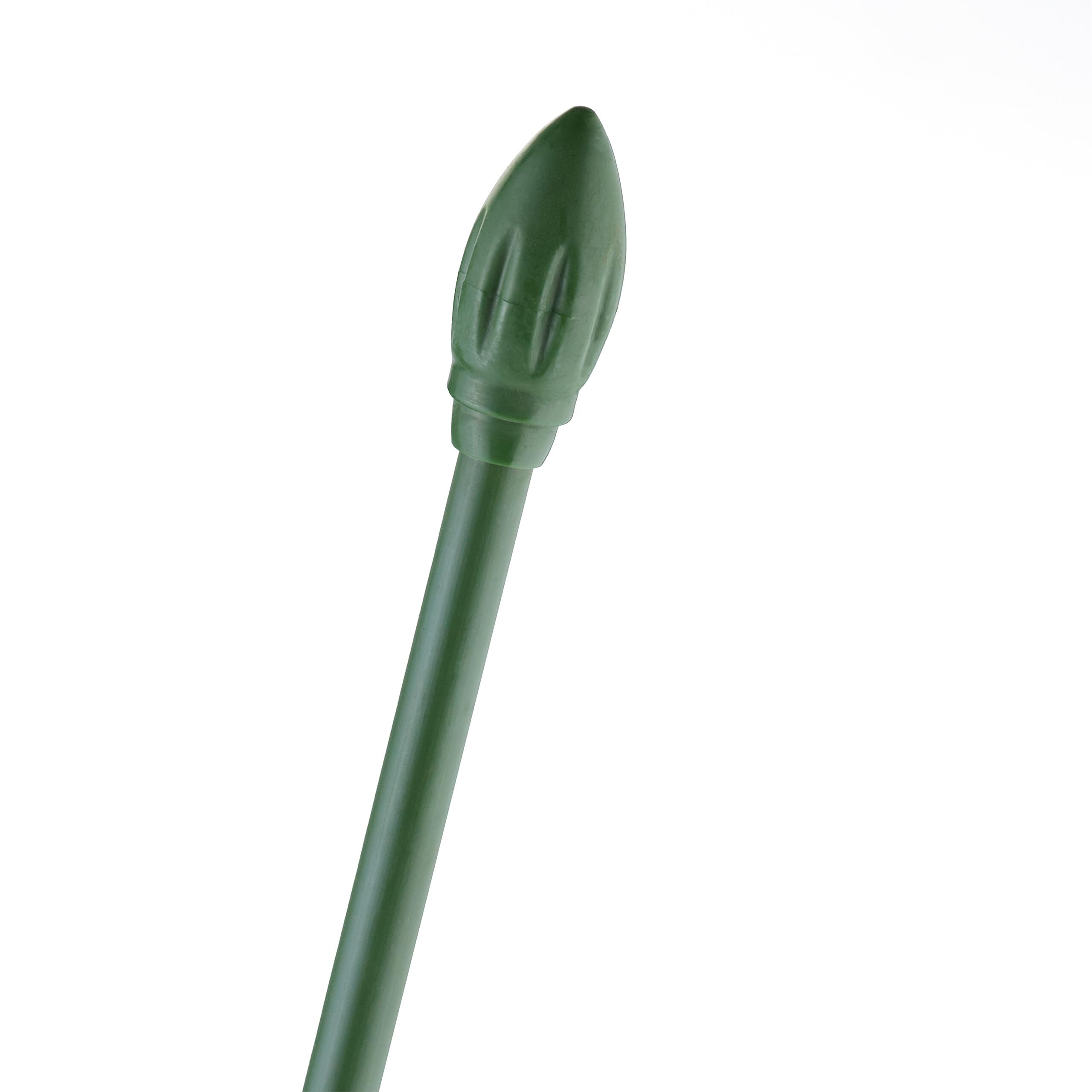 Relaxdays Supporto per Piante Rampicanti, Set 2 Tralicci per Rose ed Edera, HxL: 122 x 59 cm, Acciaio e Plastica, Verde