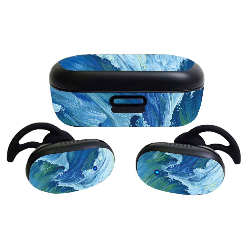 MIGHTY SKINS Glossy Glitter Skin Compatible with Bose QuietComfort Earbuds (2020)
