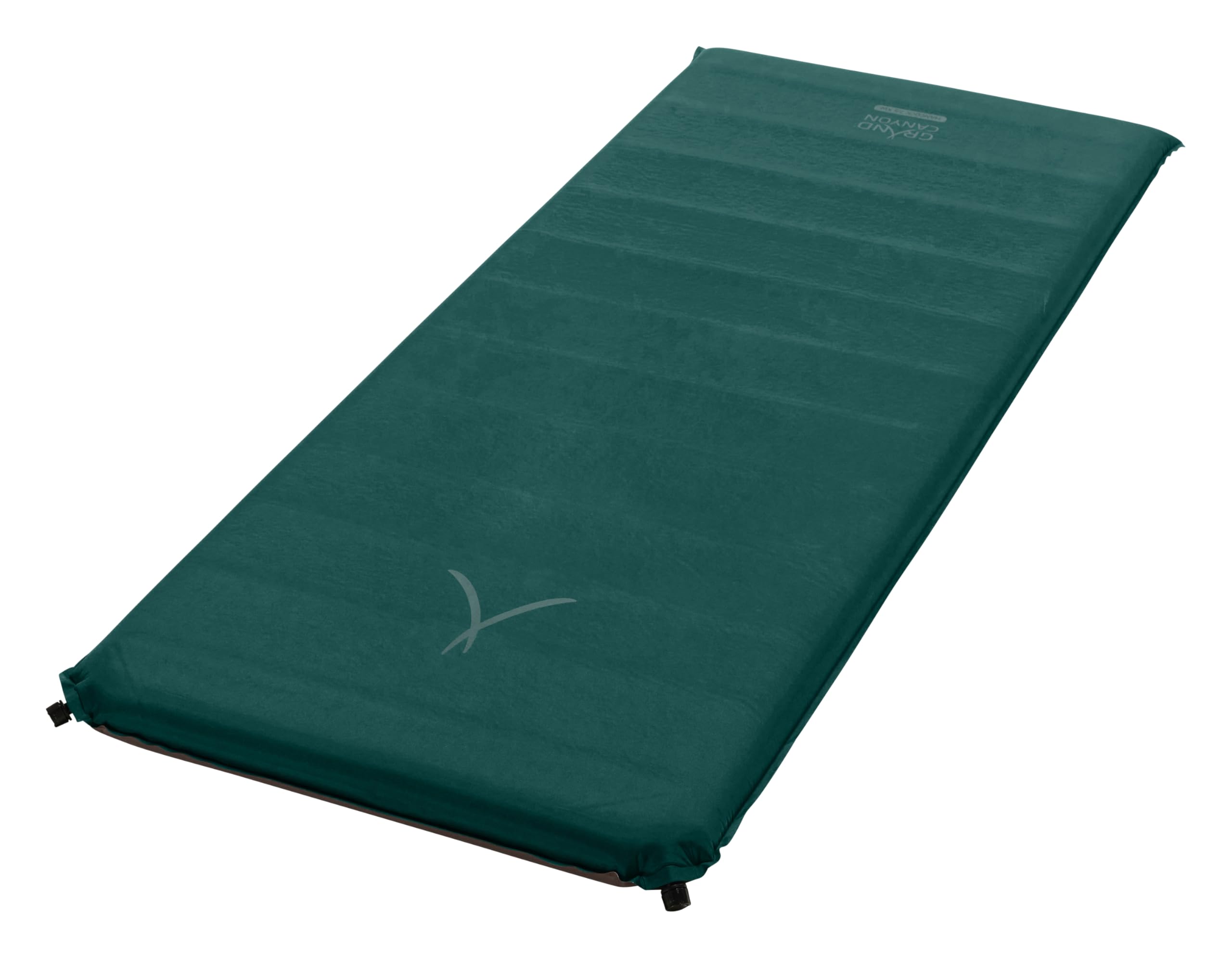 GRAND CANYON Matte Hancock 7.5 XW Selbstaufblasende Campingmatte, 198 x 76 cm, 7,5 cm Komfortschaum, R-Wert 6.5 bis -27 °C, extra breit & besonders komfortabel