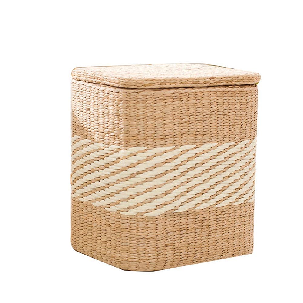 Tabourets multifunctions en rotin pour un salon ordonné et cocooning