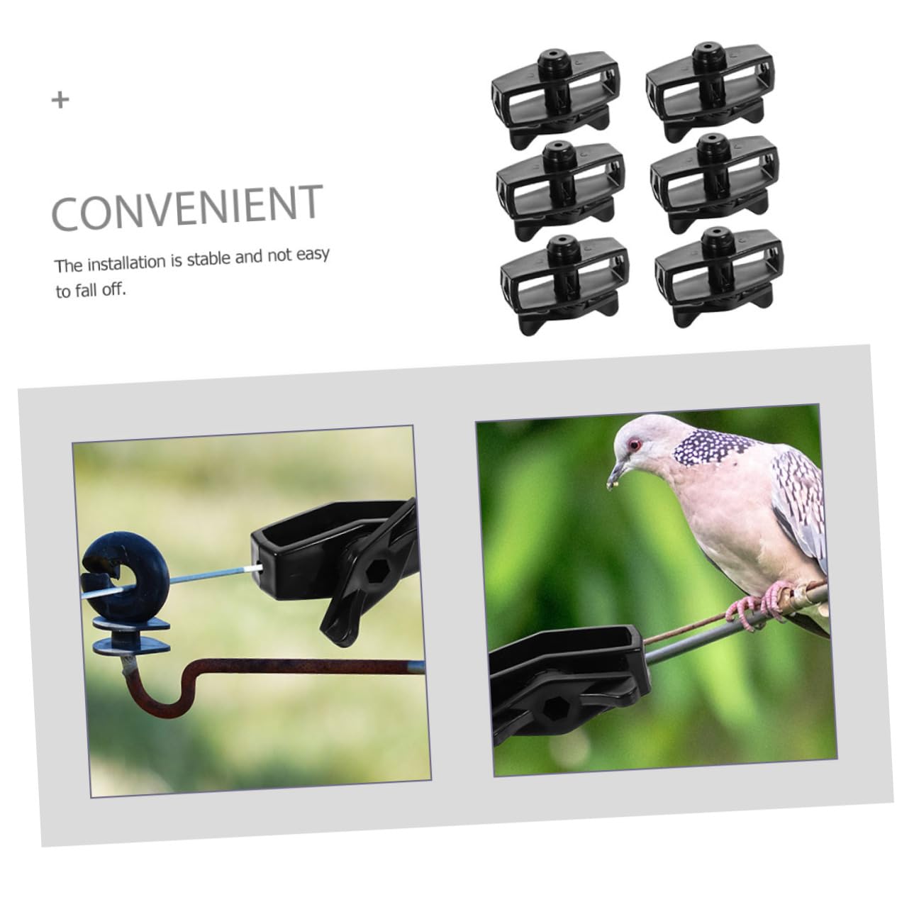24pezzi Tenditore Per Filo Da Giardino Tensionatore Portatile Resistente Agli Agenti Atmosferici Facile Da Usare Per Recinzioni e Filo Tensionato