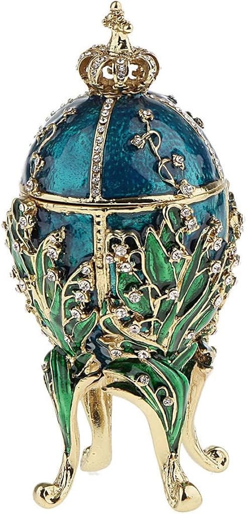 インペリアル 新色 イースターエッグデザイン ジュエリーボックス ゴージャス 置物 インペリアル 新色 イースターエッグデザイン ジュエリーボックス ゴージャス 置物