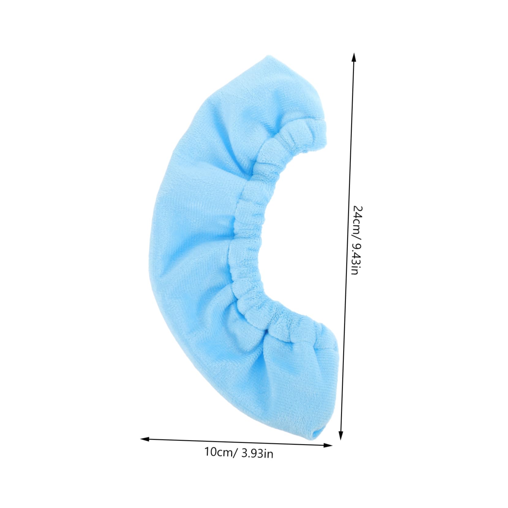 ibasenice 1Pair Ice Skate Guards Durable Portable Blade Protectors for Skating Shoes Soft Water Absorbent Cover for Ice Skates Prevent Chipping Prolong Sharpening Convenient Use