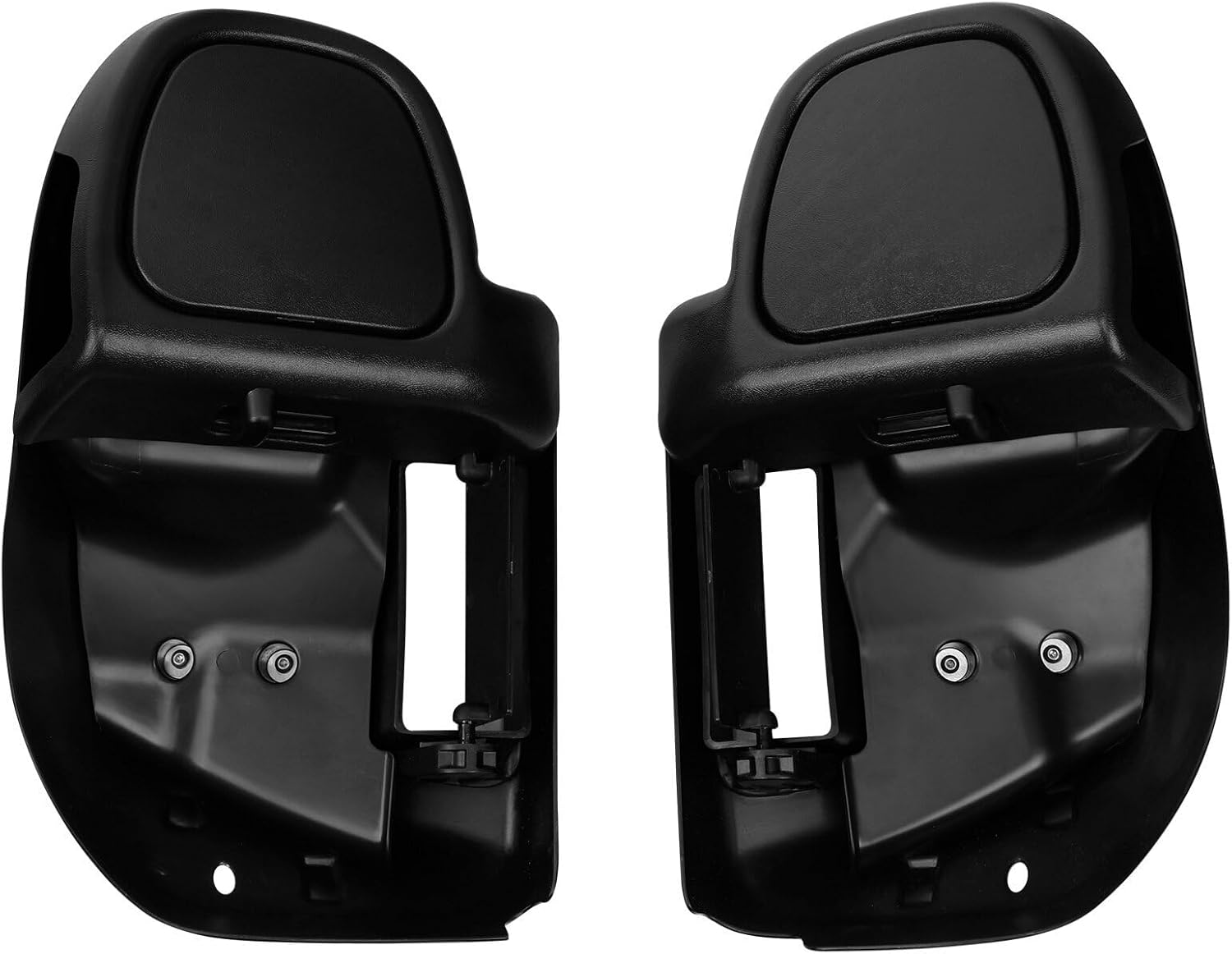 HR3 Color-Matched Zephyr Blue/Black Sunglo Vented Fairing Lowers Compatible with 2014-Later Harley Water-Cooled Ultra Limited, Road Glide, Electra Glide, Tri Glide