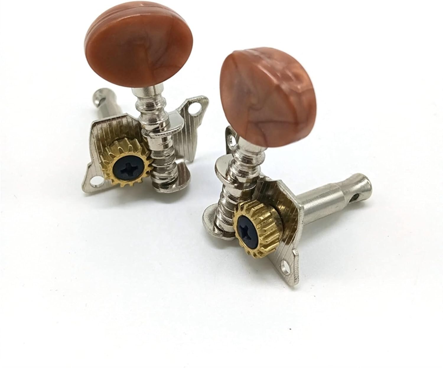 Guitar String Tuning Peg 2R2L Metal Ukulele Locking String