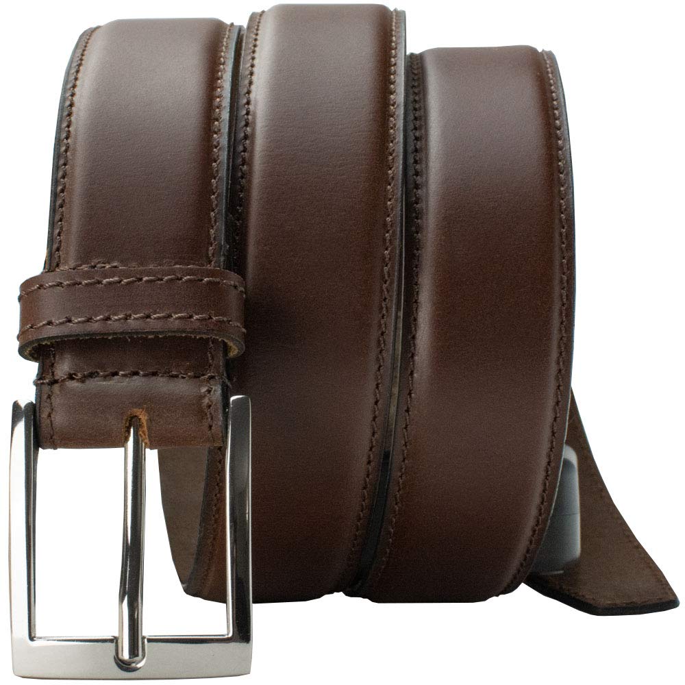 Nickel Smart Uptown Brown Belt (38