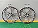 26 Inch 10 Blades Bicycle Rim, Mag Wheel Rim Set 100mm x135mm for Rotary Flywheel 7/8/9s & 22T Flywheel, Bike Rim Road Bike