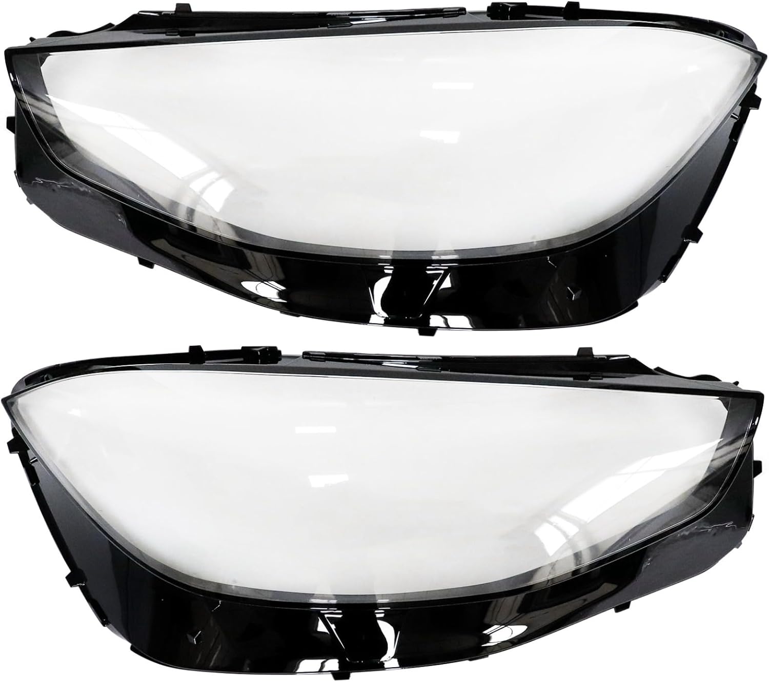 NLQR Headlight Lens Cover Compatible with Mercedes-Benz S Class W223 V223 Z223 S450 S500 S580 2020-2023