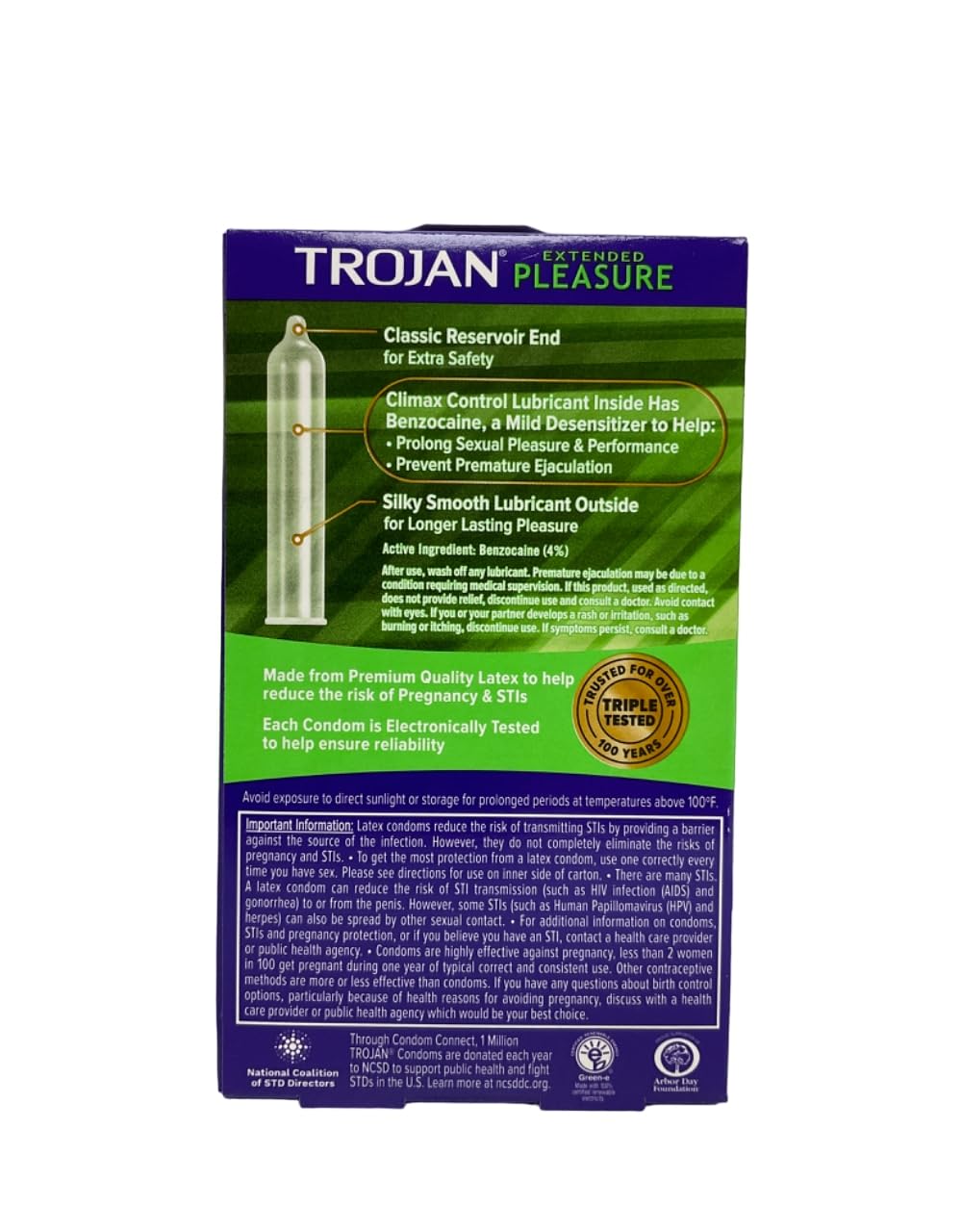 Amazon.com: ONLY 1 IN PACK Trojan Pleasures Extended Climax Control Lubricant, 12 Latex Condoms : Health & Household Amazon.com: ONLY 1 IN PACK Trojan Pleasures Extended Climax Control Lubricant, 12 Latex Condoms : Health & Household