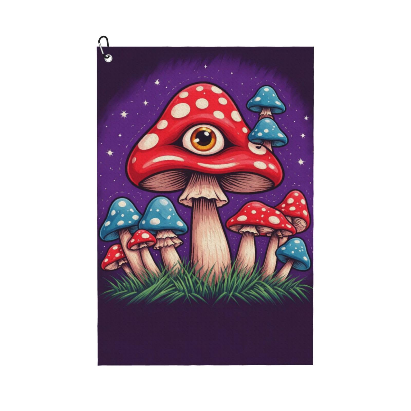 BSDFGSDD Red Mushroom Trippy Magic Art Golf Towel 24 x 16 inches