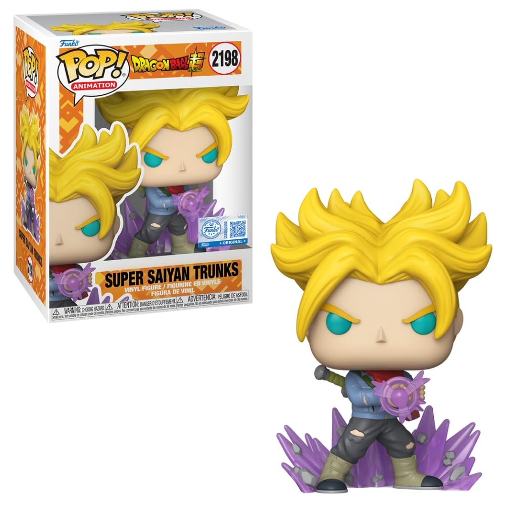 Funko Pop! Exclusive Dragon Ball Super - Super Saiyan Trunks with Chase