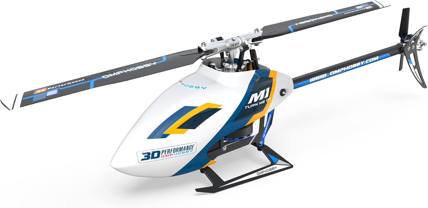OMPHOBBY M1 Evo RC Hélicoptère Double Moteurs Brushless Mini