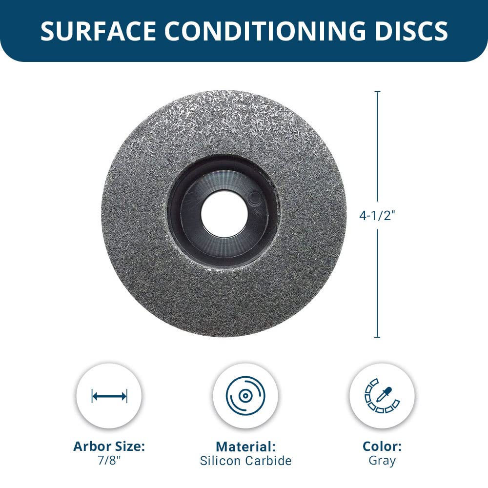 Benchmark Abrasives - Dischi abrasivi per preparazione superfici, 10 pezzi