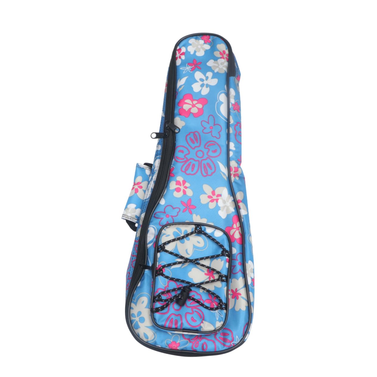 Bolsa De Almacenamiento Para Ukelele Acolchada Algodón Estampado Floral Resistente Doble